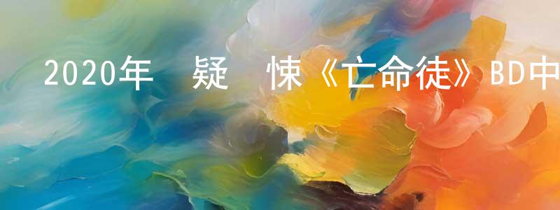 陳行軍發布2020年懸疑驚悚《亡命徒》BD中英雙字幕迅雷下載_深夜電影